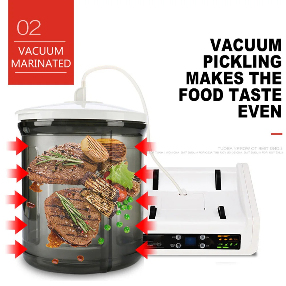 Mesin Marinasi Vakum Pengolah Pengasinan Daging Versi Komputer Mesin Marinasi Daging Rumah Tangga