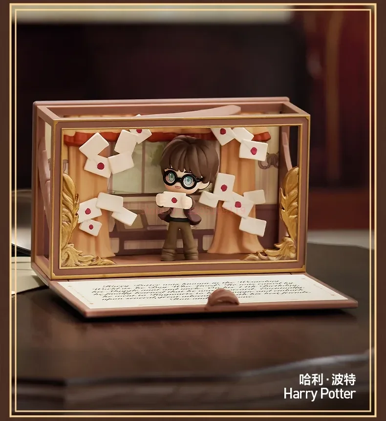 Echte POPMART Harry Potter Hogwarts Biographical Series Blind Box Szene Sammlerfigur Desktop Ornament Sammlerstück Geschenk – Detail 10