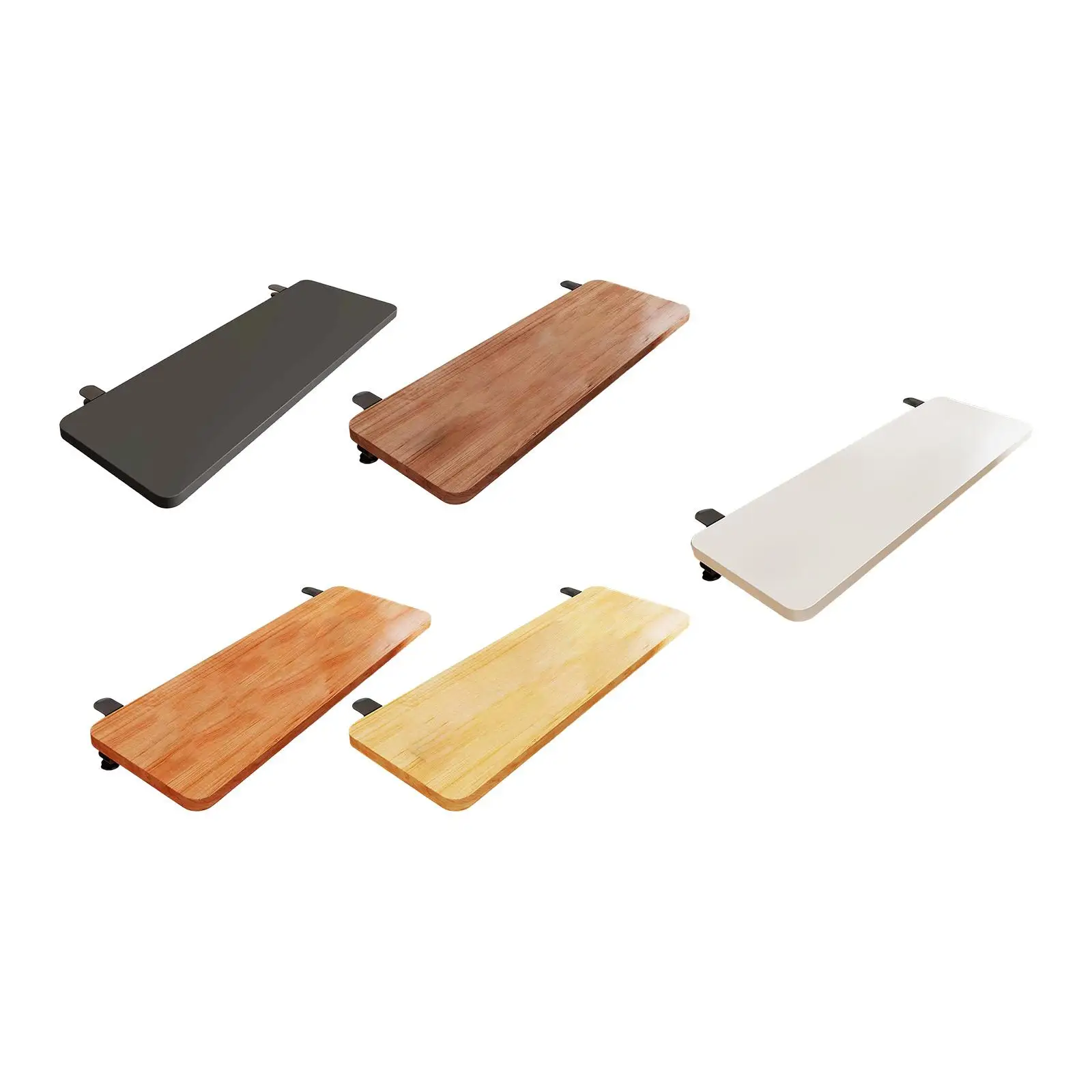Desk Extender Tray Practical Accessories Space Saving Clamp on Ergonomic Desk Extender Board Wrist Support Easy Installation