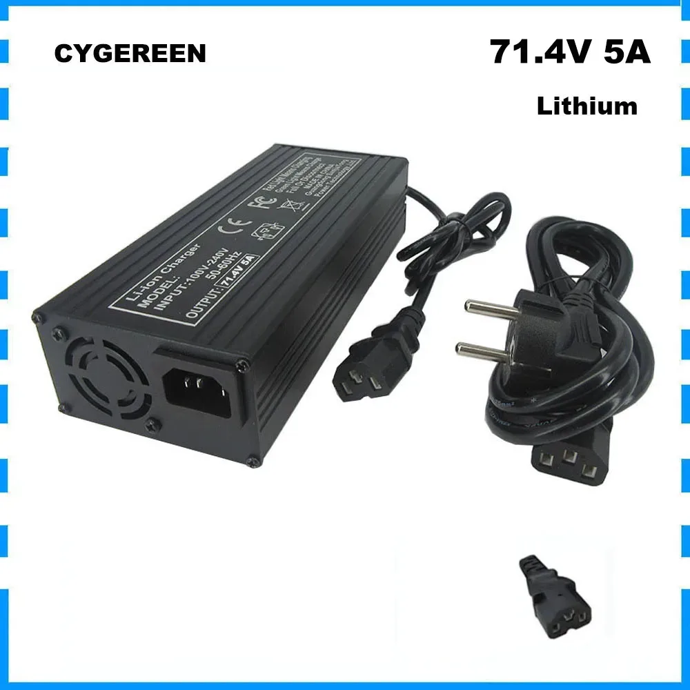 Carregador de Bateria de Lítio 62.9V: Avaliação e Recomendação para Usuários Profissionais