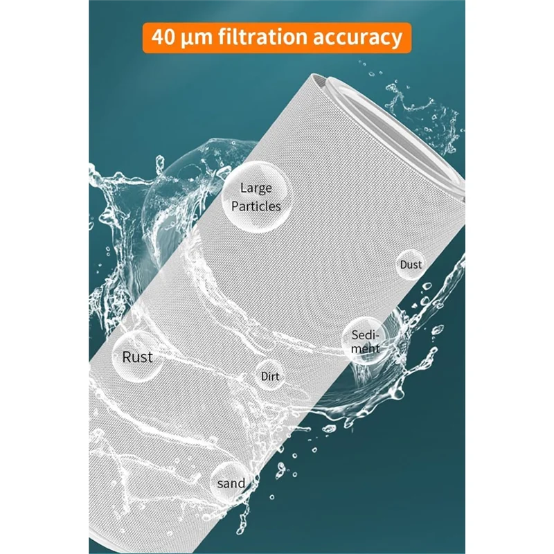 

AB39-Водонагреватель для ванной комнаты, фильтр для душа, многоразовый фильтр для воды для раковины с герметичной прокладкой для водонагревателя, стиральной машины