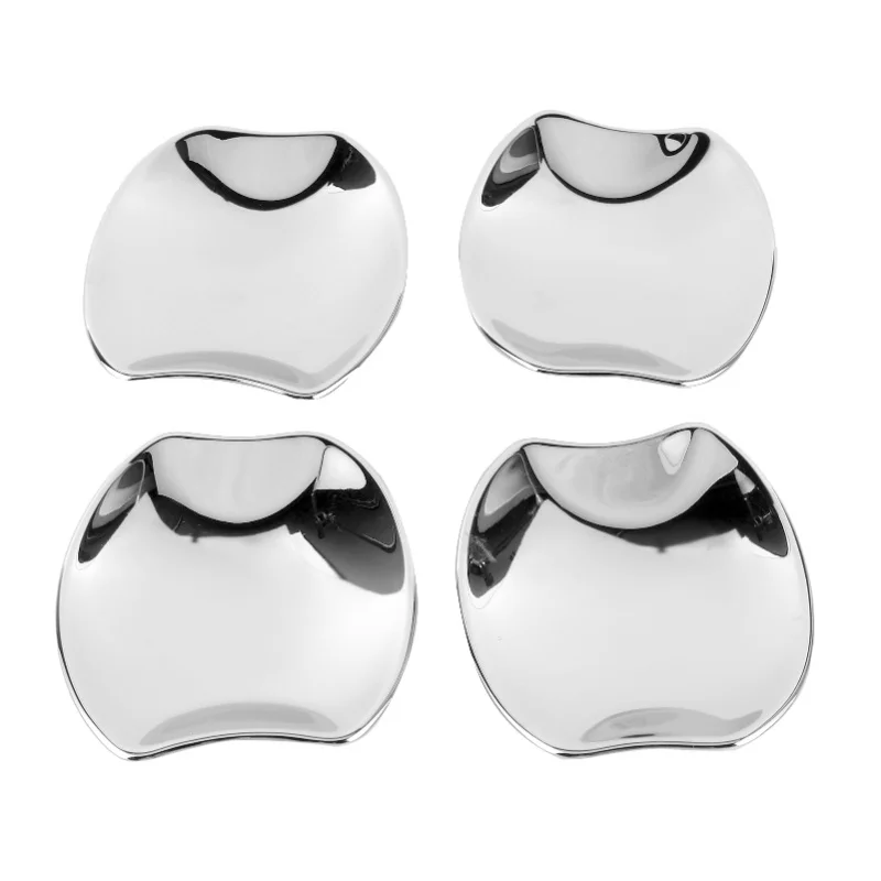 

4pcs Side Door Handle Bowl Cover Trim Chrome ABS Fit For Honda Fit Jazz GR 2020-2021
