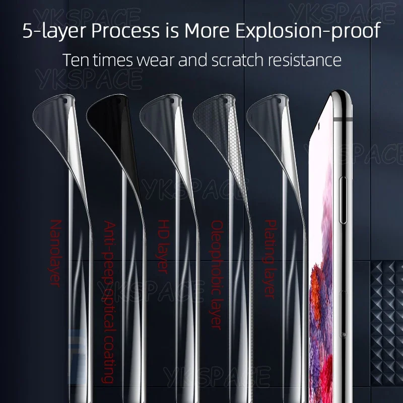 2Pcs Matte + Privacy Soft Hydrogel Film For OPPO Reno 8T 9 10 11 12 Pro Plus 5G Anti Spy Fingerprint Screen Protector