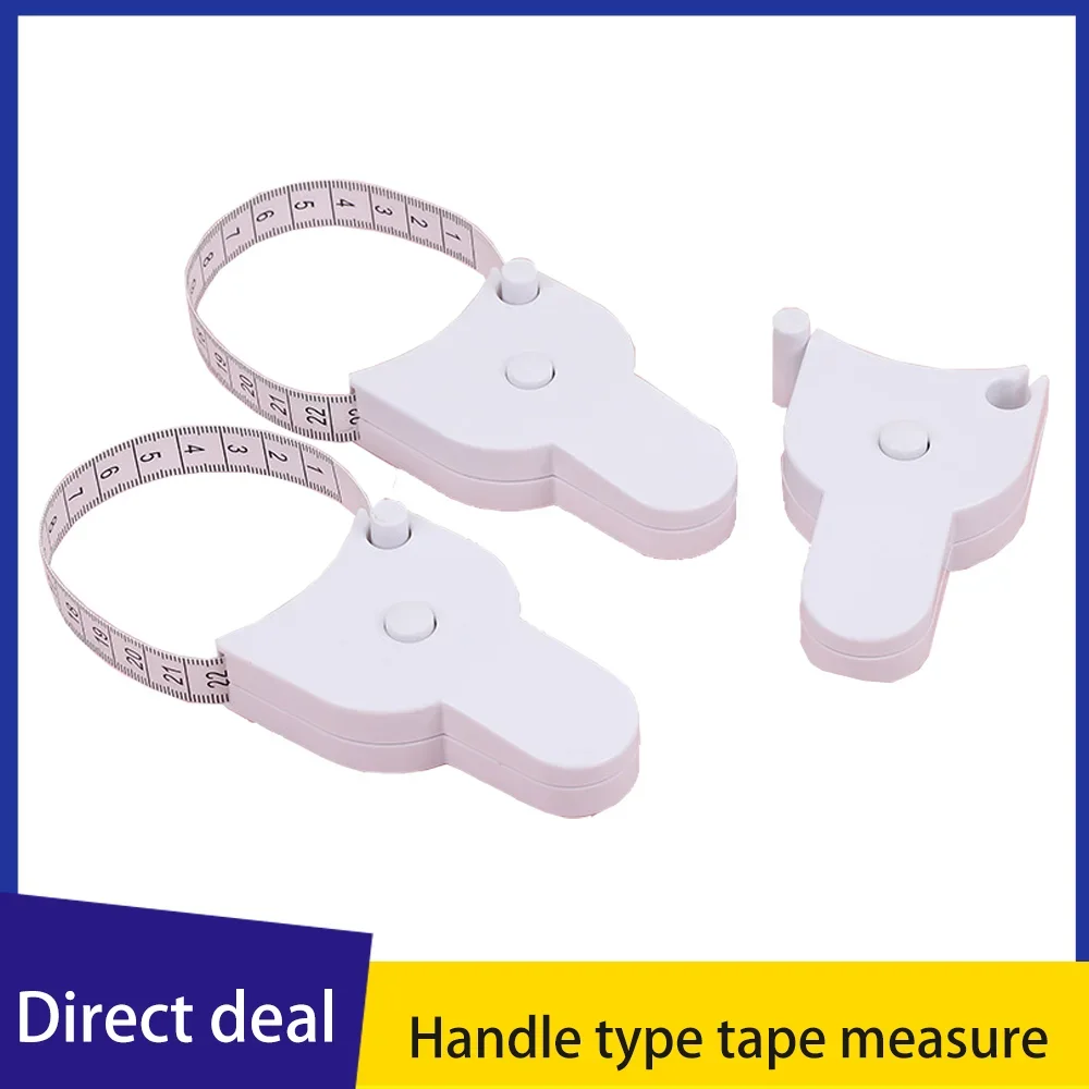 Small steel tape measure European and American inch /CM mini portable automatic rebound soft steel tape measure
