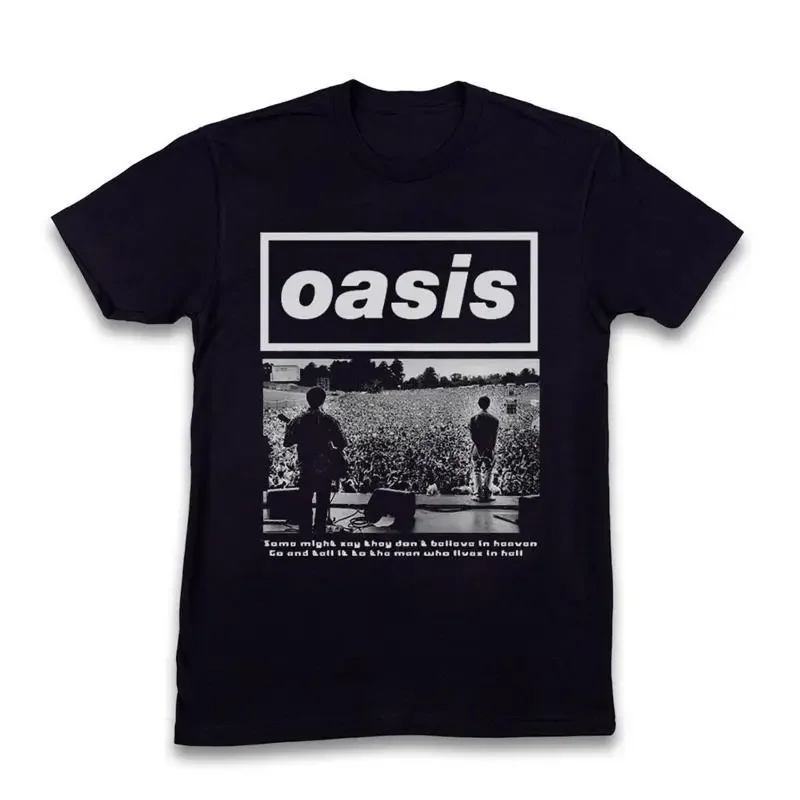Oasisss Band T Shirt Some Might Say Concept Memeber New