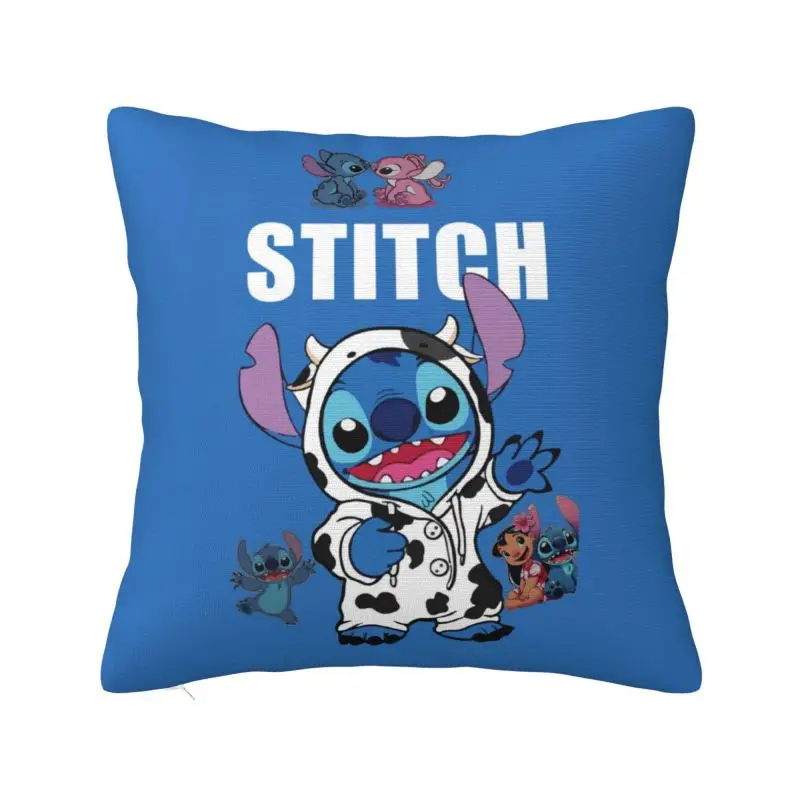 Custom Luxury Stitch Manga Anime Sofa Cushion Cover Soft Throw Pillow Case