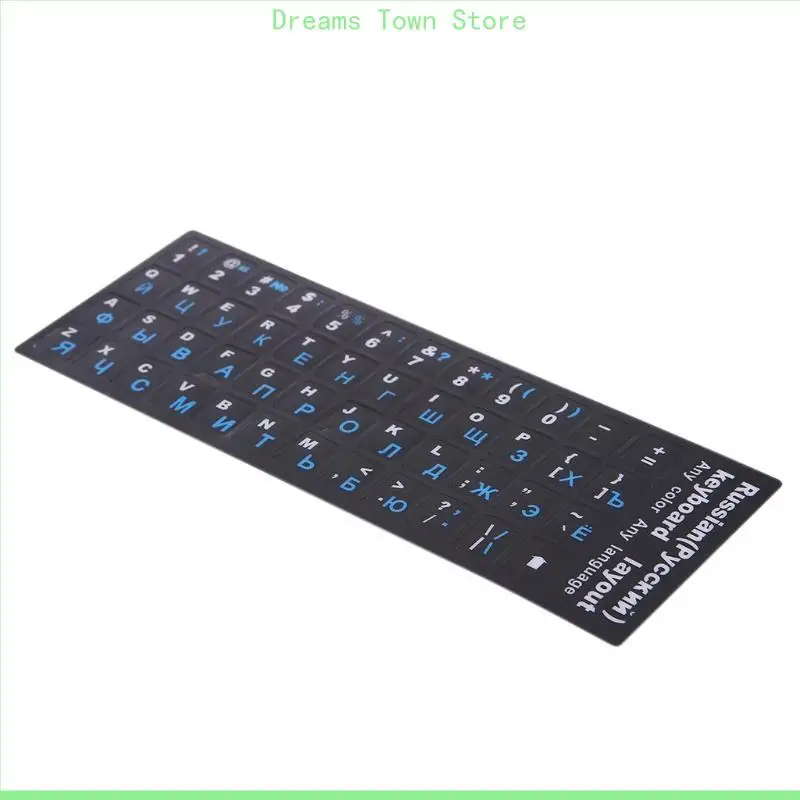 HX6A Black Background Pvc Skin Keyboard décalants