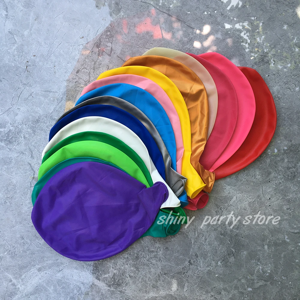 Colorful Round Helium Balloon, Big Latex, Birthday Party Decoration, Baby Shower, Merry Christmas, Anniversary, 36