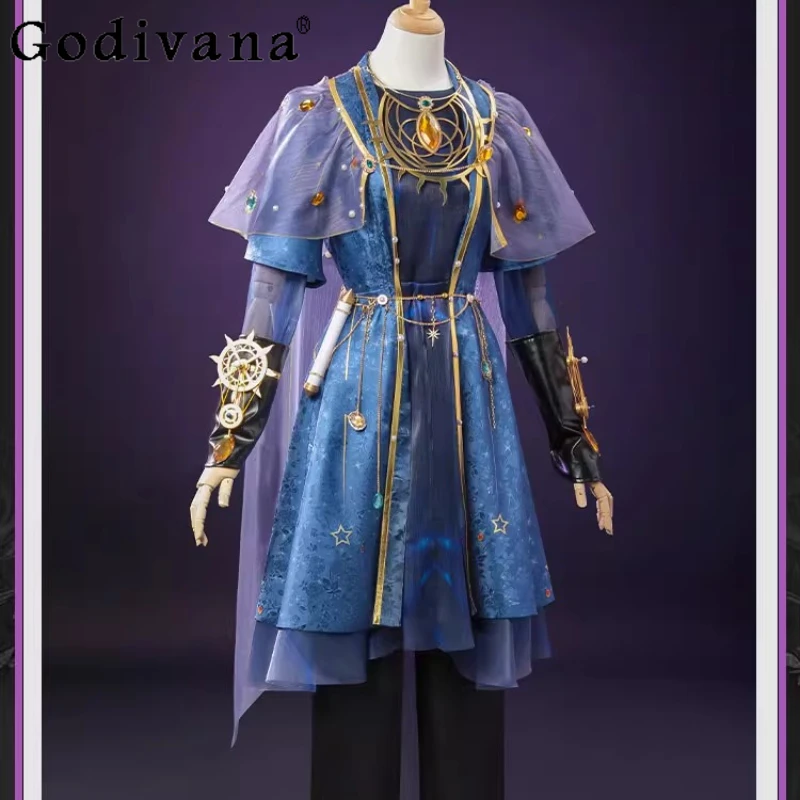 Quinta personalidade cosplay conjunto feminino bidimensional jogo animação ternos feminino camisa de couro raro e calça cos roupas