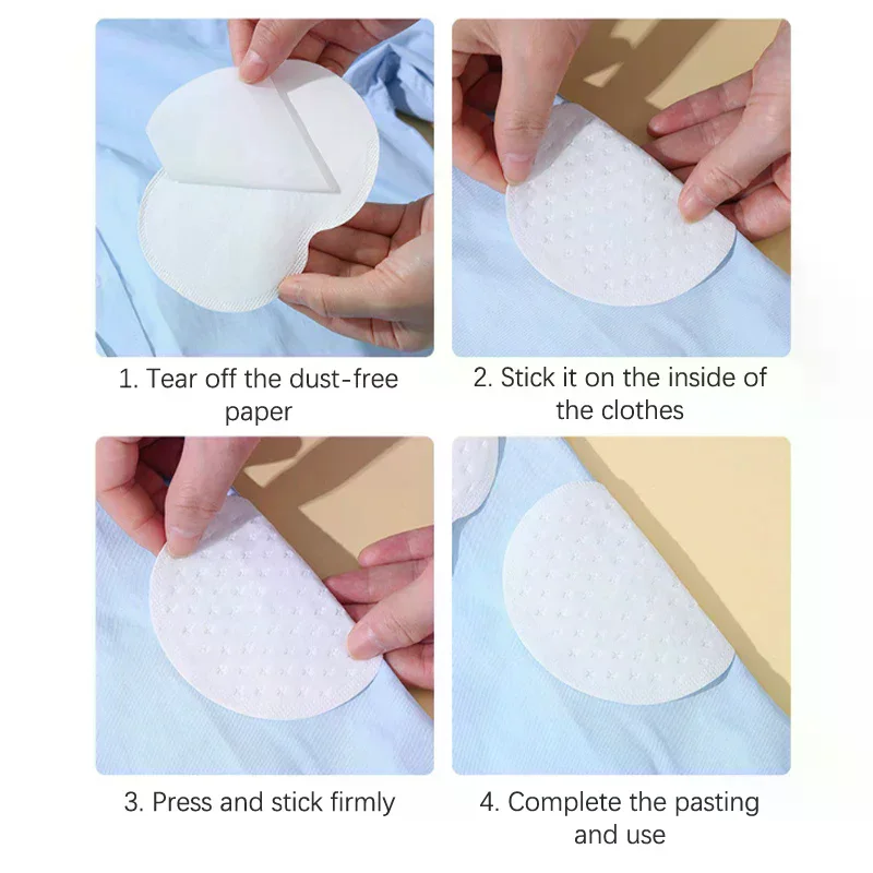 

20pcs Underarm Pads Dress Clothing Perspiration Deodorant Pads Armpit Care Sweat Absorbent Pads Deodorant For Women Men