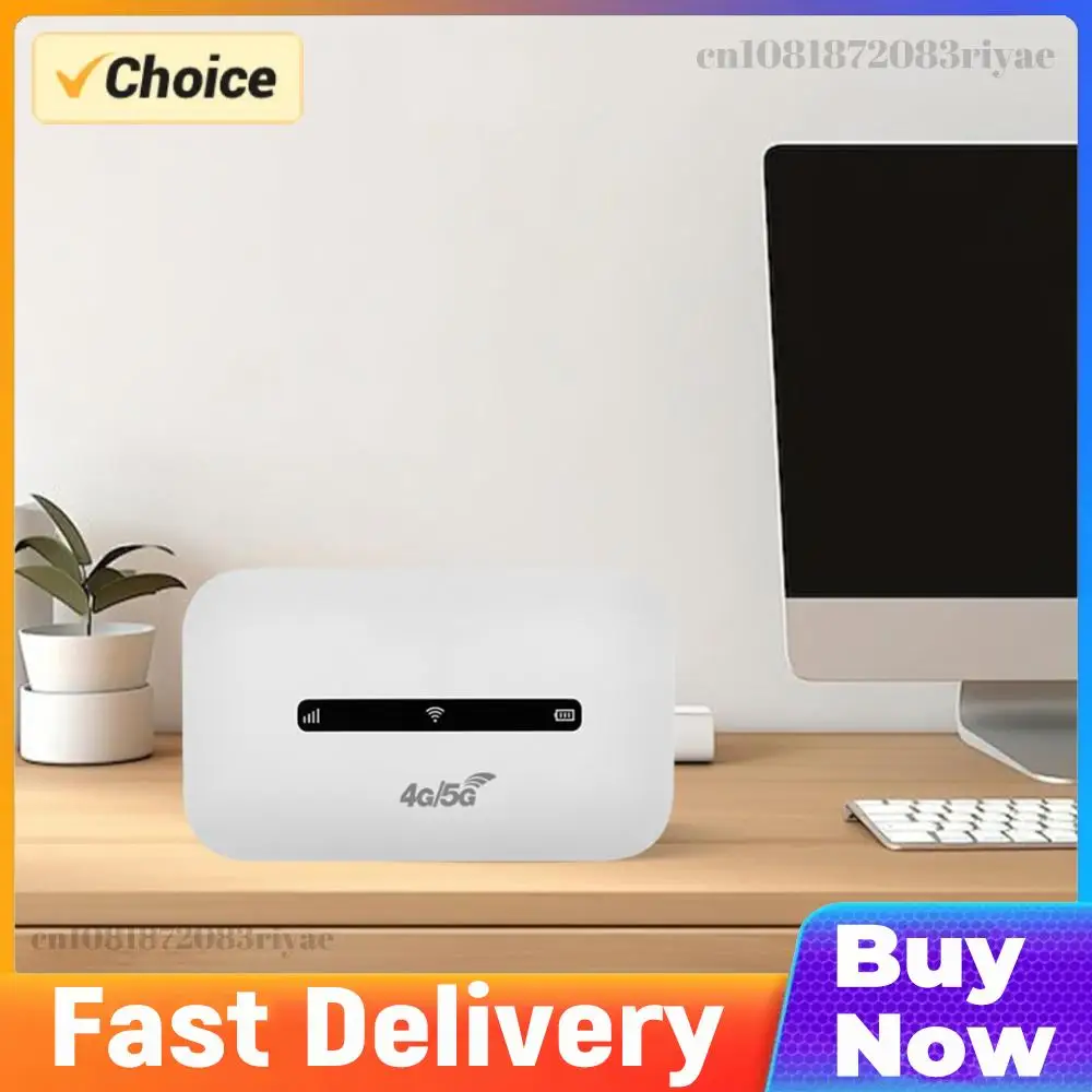 4G LTE Portable WiFi Hotspot Support 8 To 10 Users 150Mbps Wireless Internet Router with SIM Card Slot Pocket Mobile Hotspot