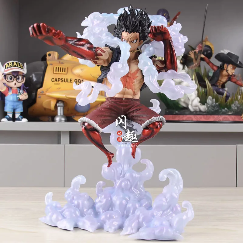 

32cm One Piece Gear 4 Luffy Figurine Anime One Pieces Action Figure One Pieces Figuras Manga Collectible GK Statue Model Gift