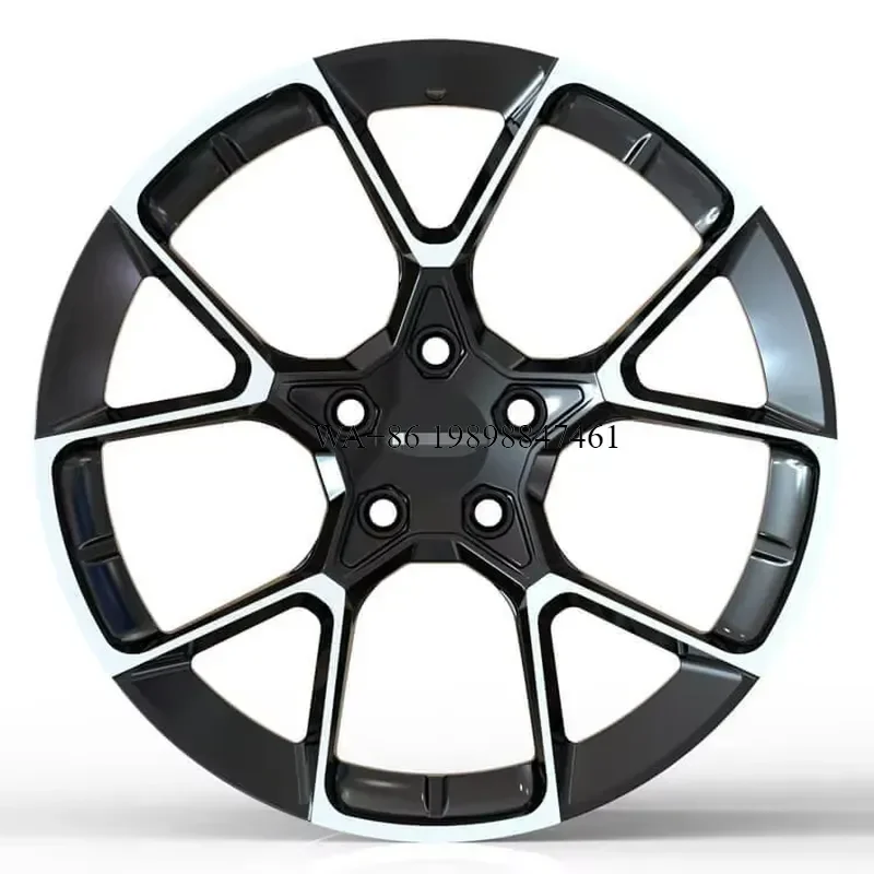 New Forged Aluminum Alloy Car Wheels 15 Inch 5x120 PCD Black Multi Spoke Rims for F-150 Raptor Explorer GT Taurus