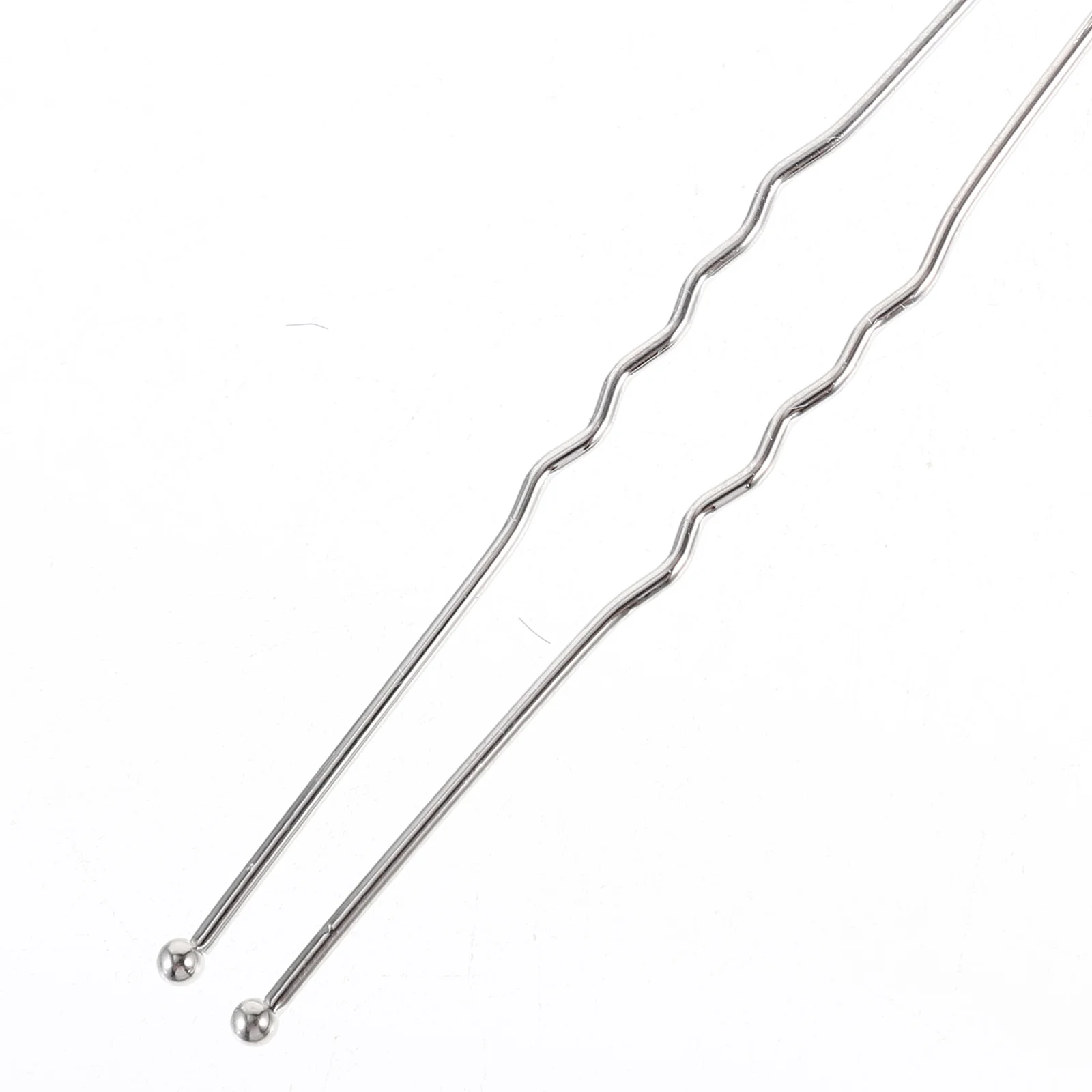 4 قطع من دبابيس الشعر على شكل حرف U من حجر الراين دبوس شعر الزفاف وإكسسوارات شعر العروس للنساء دبوس شعر خطوبة للحفلات الراقصة #3