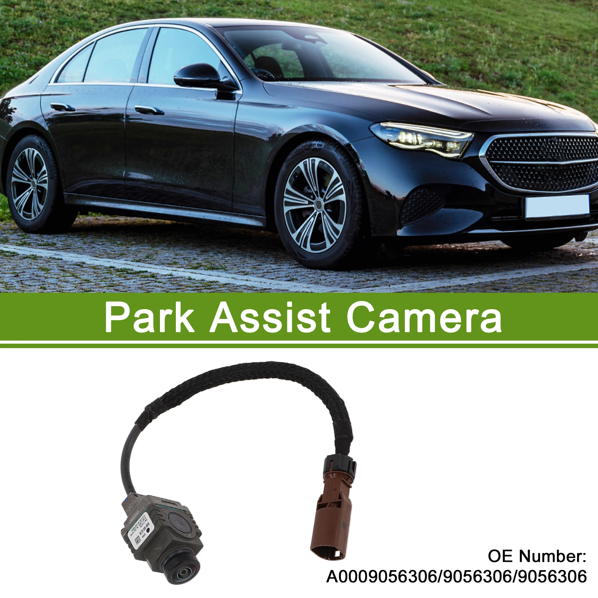 

UXCELL Surround View Camera for Mercedes-Benz C E GLC S W205 W213 C238 W222 X222 Front Rear Park Assist Camera
