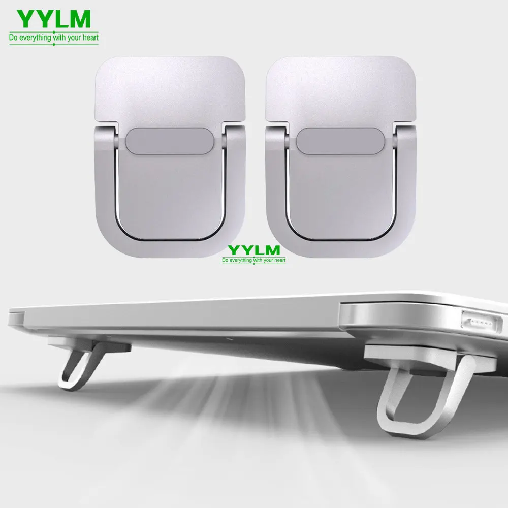 Laptop Stand For Computer Keyboard Holder Mini Portable Legs Laptop Stands For Macbook Huawei Xiaomi Notebook Aluminum Support