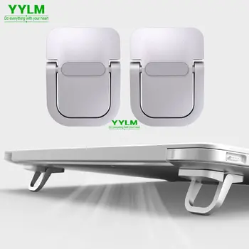 노트북 스탠드 컴퓨터용 키보드 거치대 소형 휴대용 다리 노트북 스탠드 맥북 화웨이 샤오미용 노트북 알루미늄 지지대