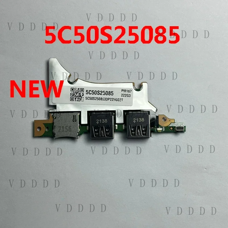 Z. 5C50S25085  USB Board for Lenovo Yoga Slim 7 14ARE05 14IIL05 14ITL05 Power Button Card Reader DA0LS3TH6A0
