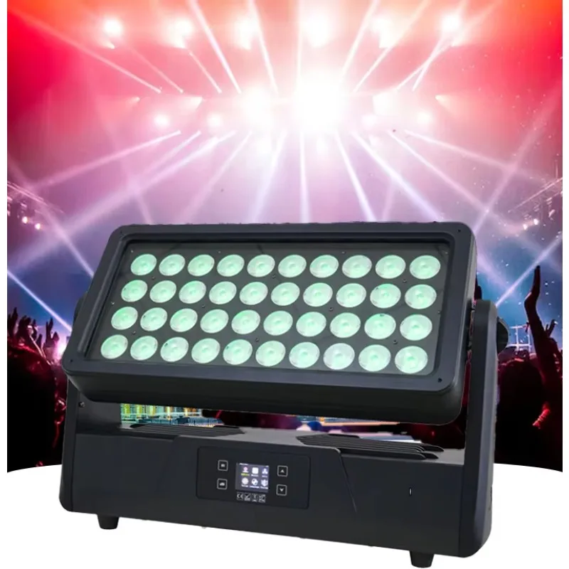 

40X25W RGBW 4in1 Waterproof LED Wash Light City Color Light Wash Moving Head Stage Light for Outdoor Buildings