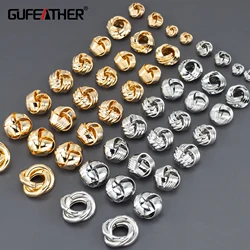 GUFEATHER M916,jewelry accessories,pass REACH,nickel free,18k gold rhodium plated,copper,diy earrings,jewelry making,10pcs/lot