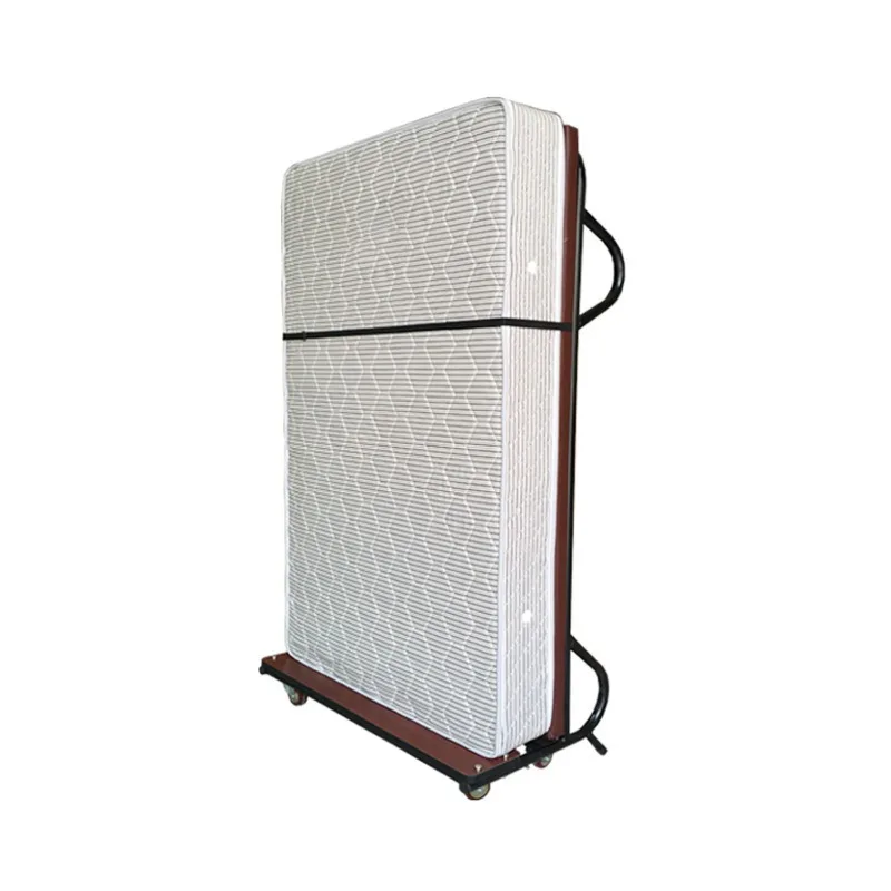 Customized simple upright spring bed, hotel multi-functional extra bed, double Nordic single folding bed for home use