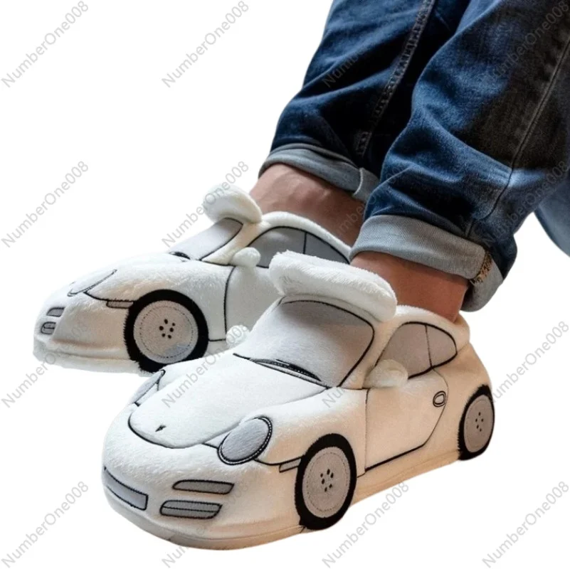 Suitable for Porsche Plush Slippers Racing BMW Porsche Racing Plush Slippers Toy