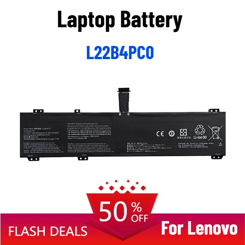 

Laptop Battery for Lenovo Legion Y9000P R9000P IRX8/ARX8 2023 L22B4PC0