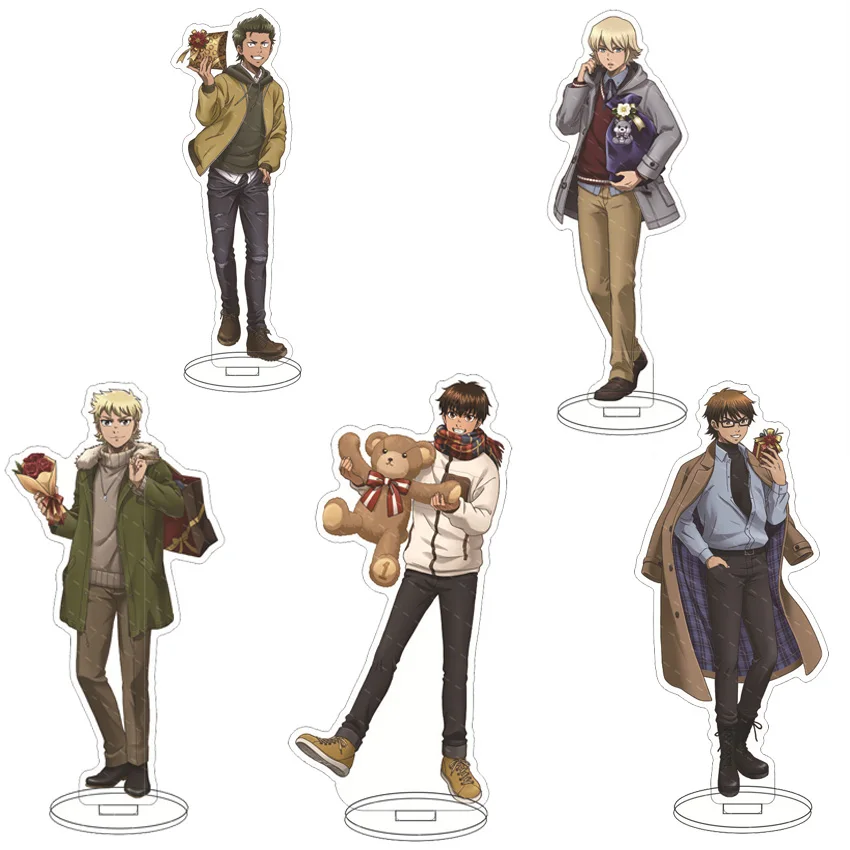 Support de figurine Anime de 16CM, BROWN DUST Asmode Granhildr Celia Angelica Alec Refithea Valze Cos, ornements en acrylique, cadeaux de noël