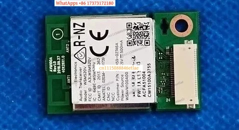 Bluetooth Speaker Module AH59-02746A 2017AJ3362 649E-WSM520V A3LWSM520V WSM520V AVM100A Replacement Part Audio Component