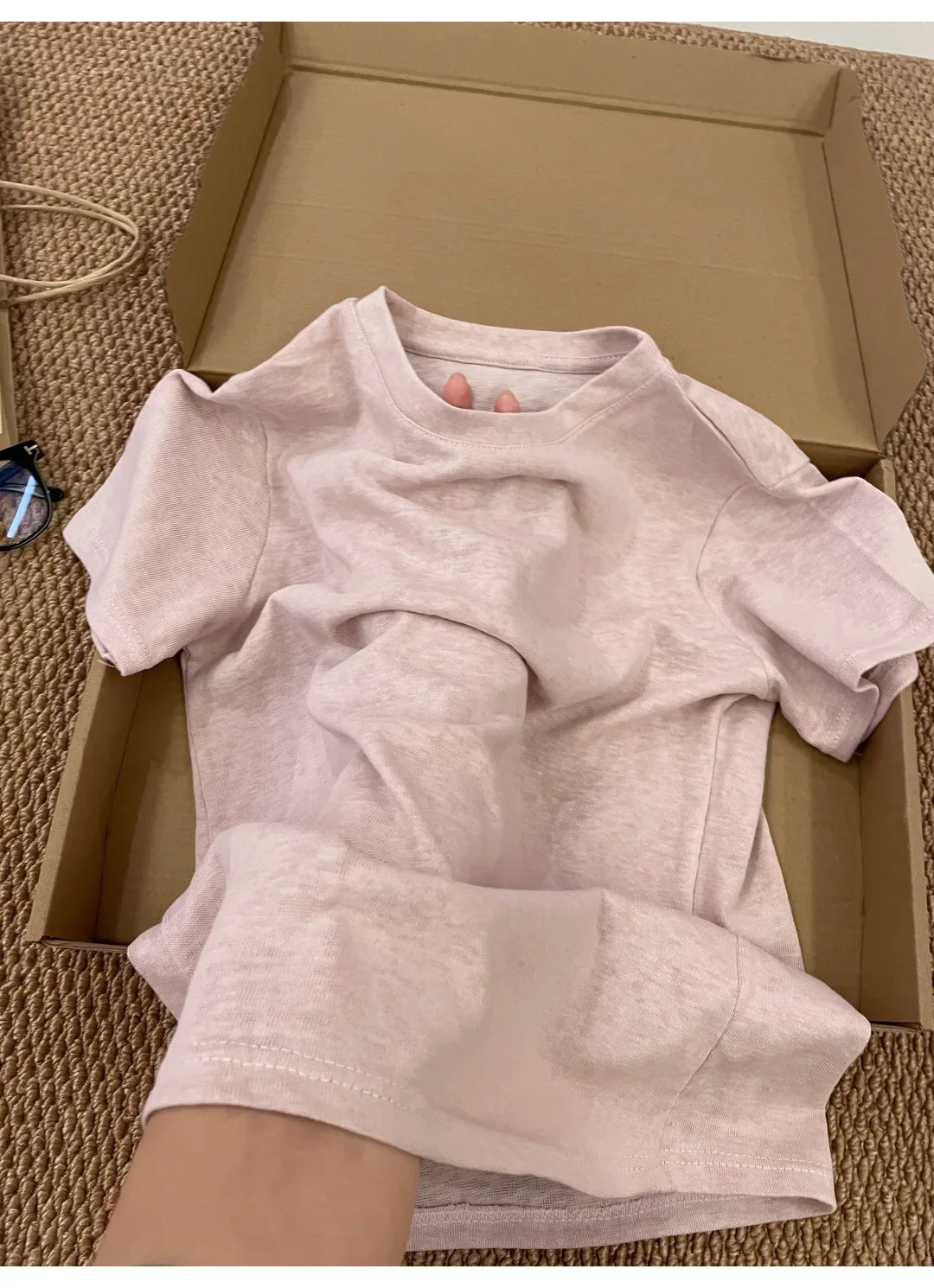 Modna letnia gładka koszulka d – Summer Clothing Young Women recenzja i cena