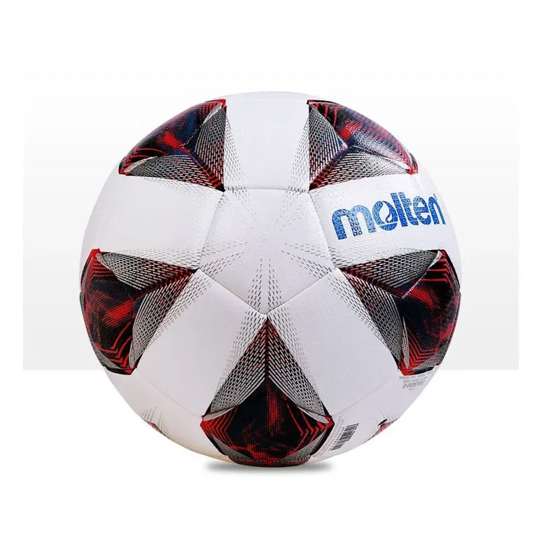 Original MOLTEN Football F5A3600 Training Game Team Sports PU Leather Wear-resistant Standard Specifications Outdoor Football