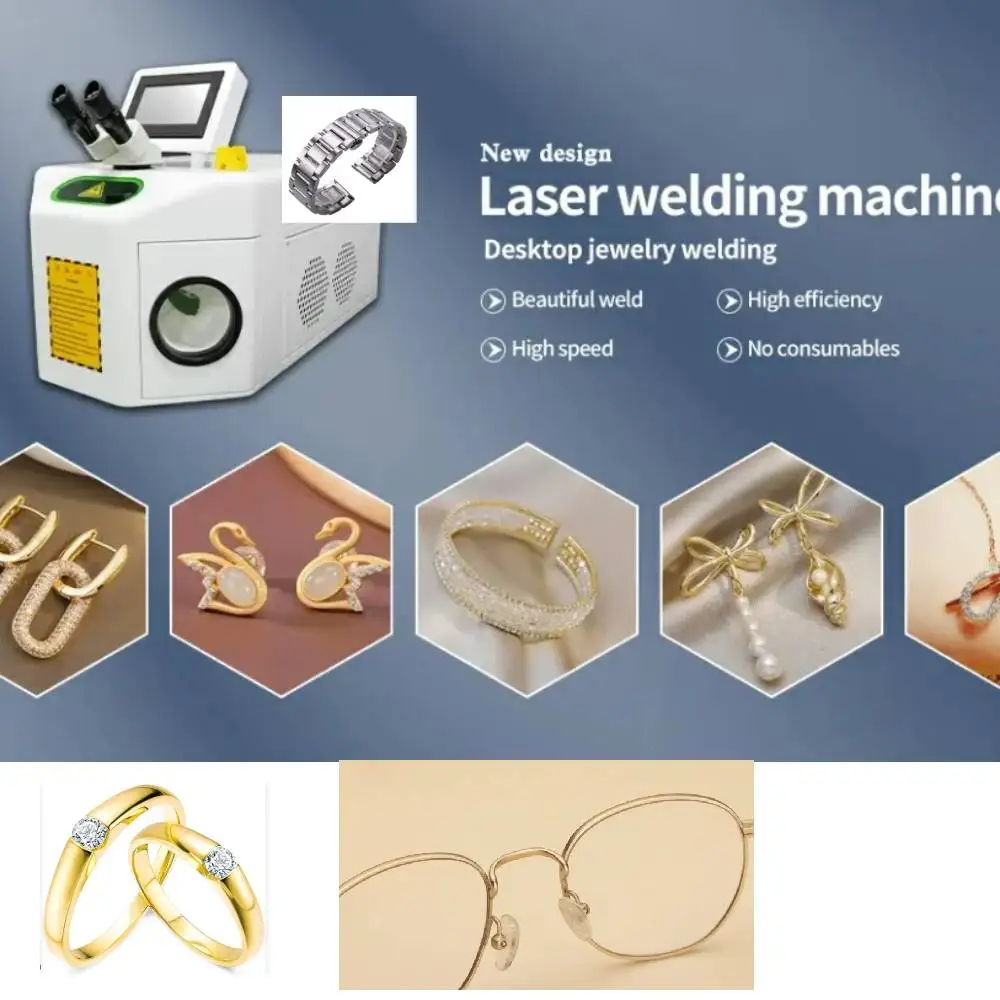 

100J 160J Jewelry Welding Machine YAG Laser Spot Welder Laser Spot Soldering Welder 200W for Gold Silver Ring Bangle Dental NEW