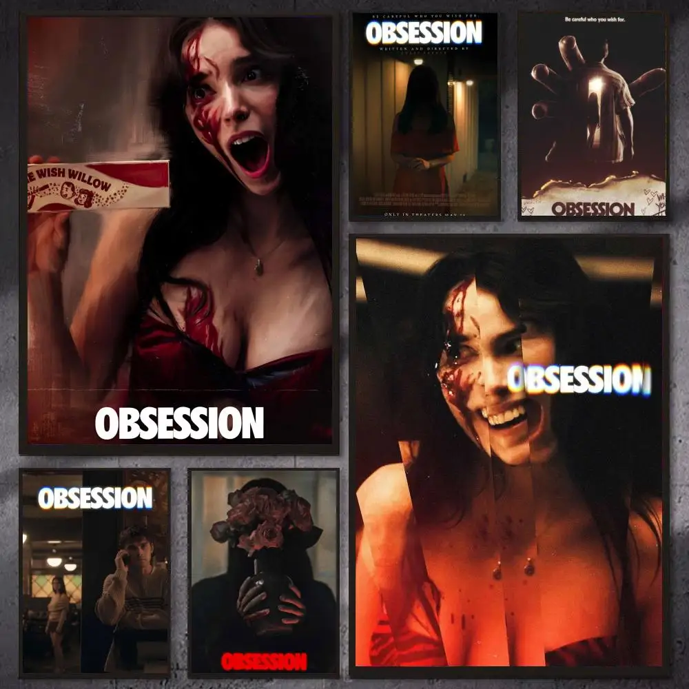 Horror Movie O-Obsession Poster Modern Aesthetic Cool Premium Decor for Bedrooms and Gaming Rooms