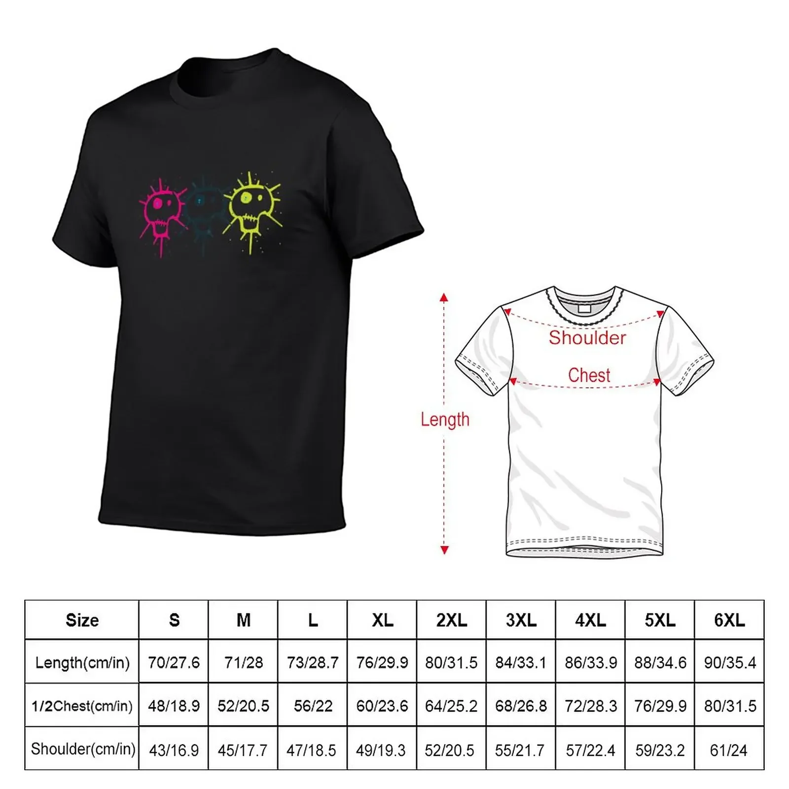 New Triple Boosh - Eye Voodoo T-Shirt korean fashion vintage clothes t-shirts man t shirts for men