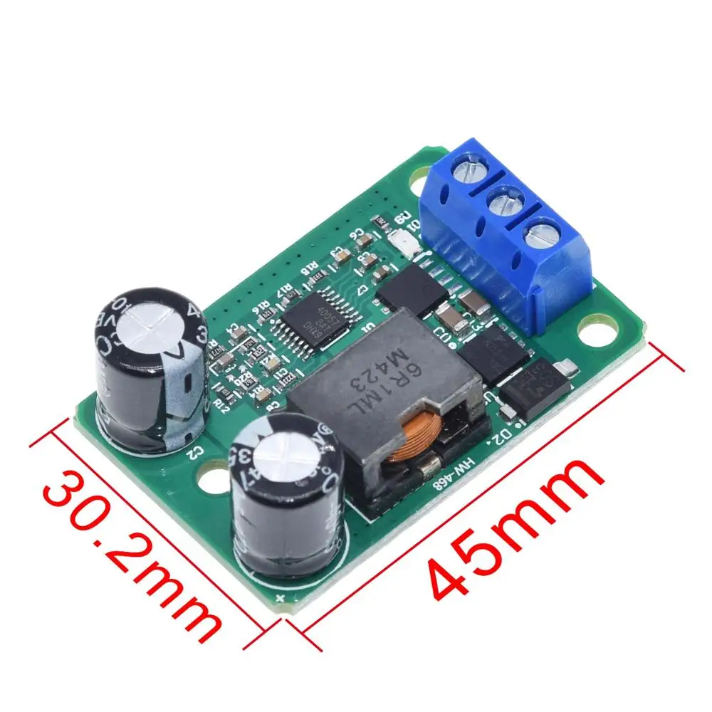 TZT   24V/12V To 5V/5A 25W DC-DC Buck Step Down Power Supply Module Synchronous Rectification Power Converter