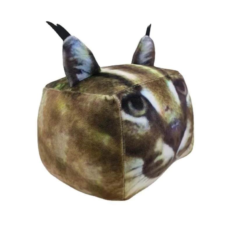 2026 HOT 19CM Raise a Floppa Plush Toy Hot Selling Square Cat Stuffed Animal Simulation Doll Kids Gift New Arrival