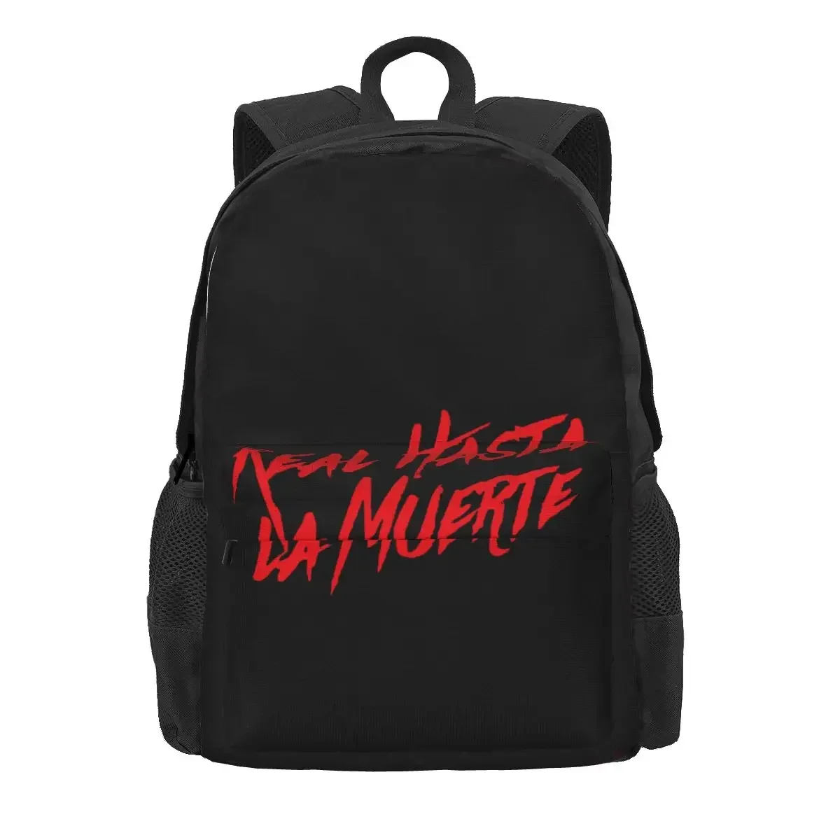 Real Hasta La Muerte Anuel Aa Album Large Capacity Backpack Print New Style Storage Bag Clothes Backpacks