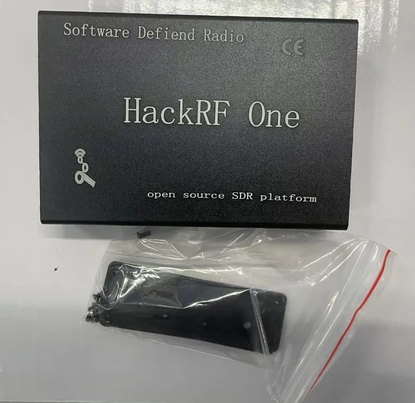 Black Aluminum Enclosure Cover Case Shell for HackRF One SDR