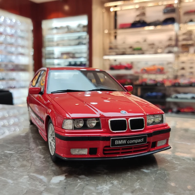 OTTO Model 1/18 diecast car model toy for old style BMW E36 limited edition collection car model with original box