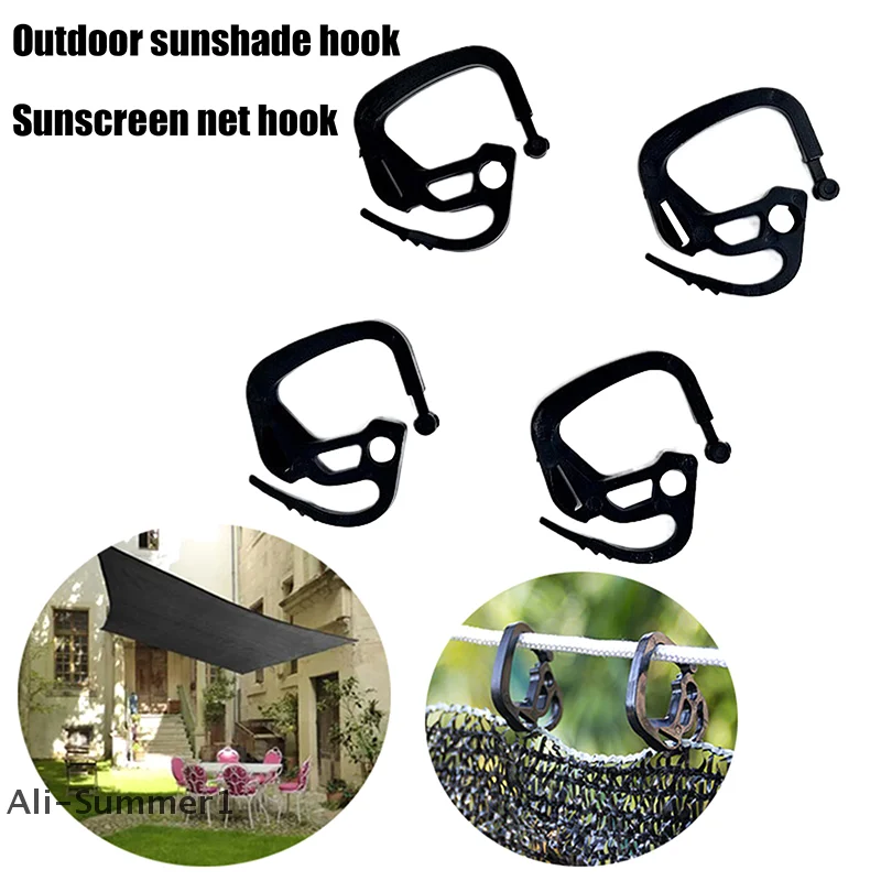 【E】10/20/50Pcs Greenhouse Shading Net Clips Holders Fasten Hooks Greenhouse Vegetable Hooks Home Gardening Supplies