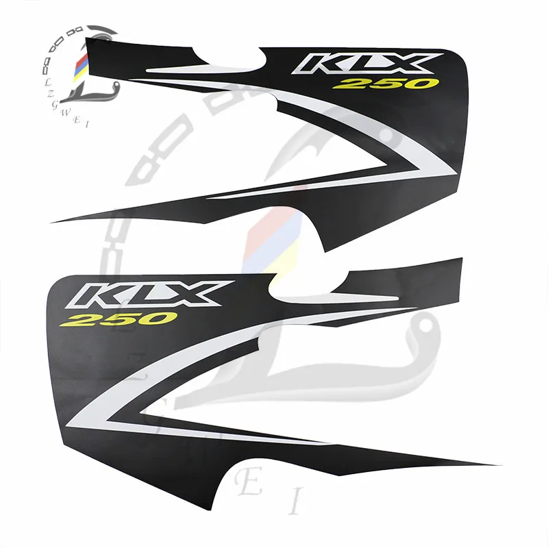 Motorcycle Fuel Tank Stickers For Kawasaki KLX250 KLX 250  Waterproof Sticker Print Dirt Bike Decals Refit