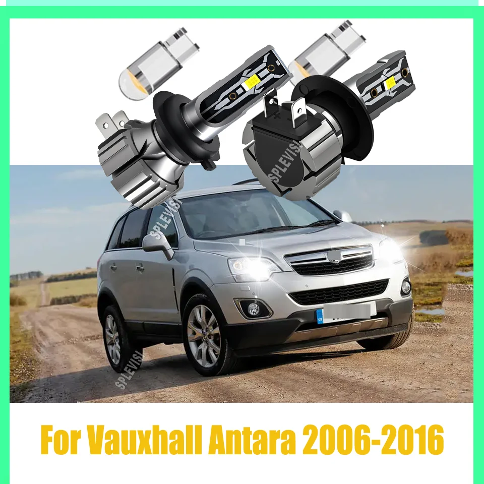 

H7 CSP LED 75W White Headlight Bulbs Enjoy up to 60000hrs Longer Lifespan For Vauxhall Antara 2006 2007 2008 2009 2010 2011-2016