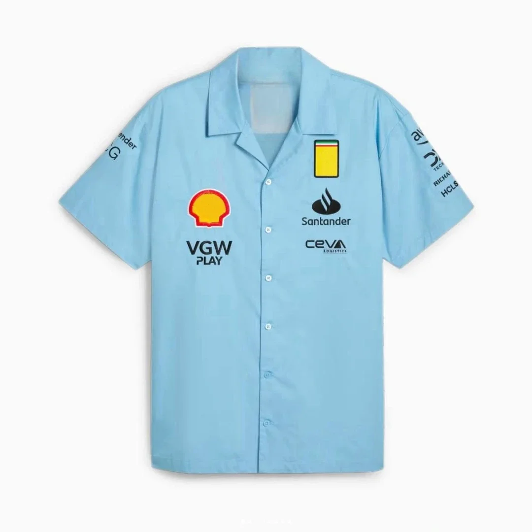 Camisola Uniforme SF Team de Carlos Sainz, Tees Torcedor, Miami GP, 2024