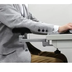 Ergonomic Computer Satisfy Computer Armrest Adjustable Arm Wrist Rest Support for Home and Office Mouse Hand Bracket