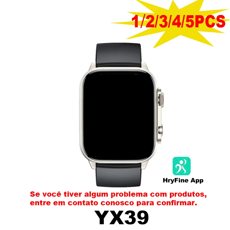 

49mm YX39 Ultra Smart Watch Women Men 2.15inch Bluetooth Call Alarm Message Reminder DIY Dail Sports Smart Watch 2024