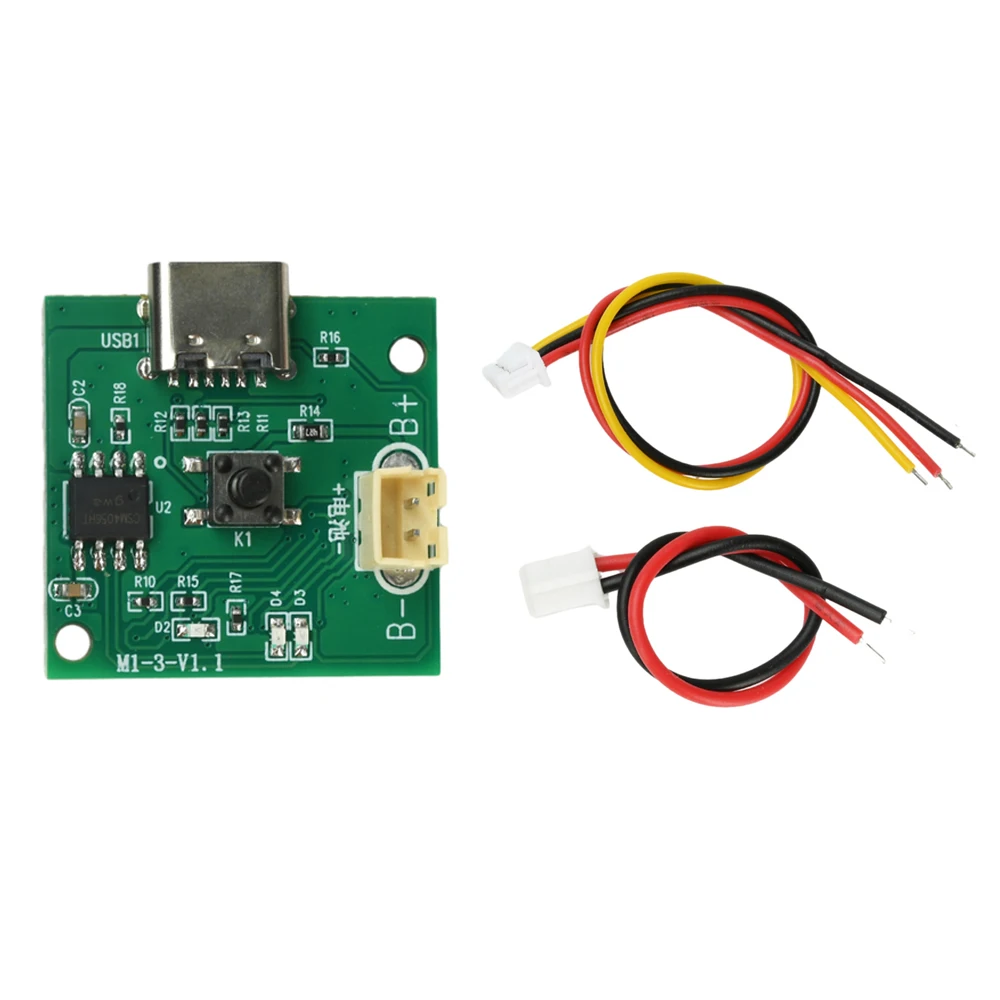 Brushless ESC Motor Speed Controller DC3.7-4.2V 6-Speed Adjustment 15W 3A Max Small Brushless Motor Handheld Fan Driver Module