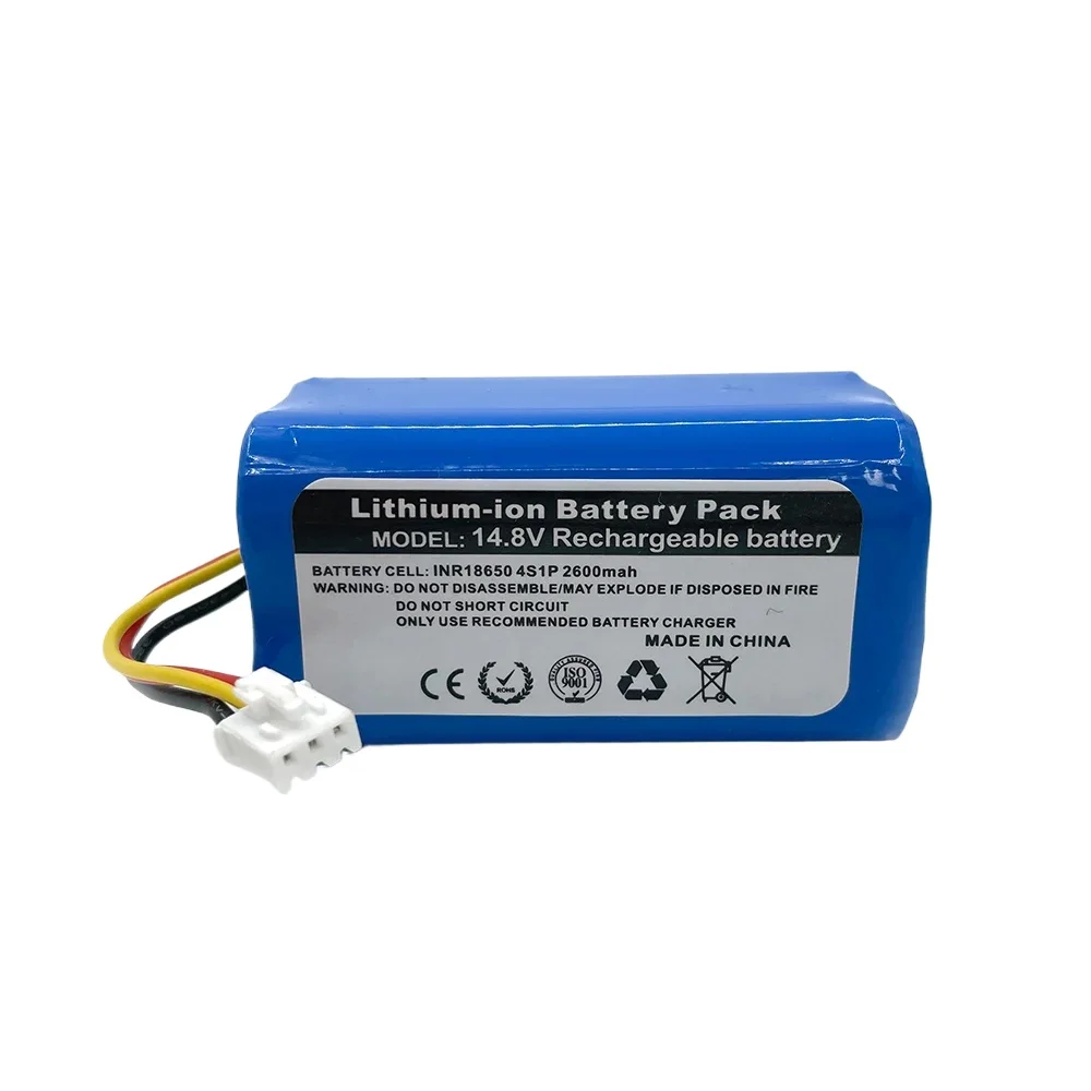 

NEW 14.8v Lithium Battery for LIECTROUX C30B E30 Robot Vacuum Cleaner, 18650 Lithium Cell,Cleaning Tool Part 18650 battery