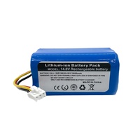 NEW 14.8v Lithium Battery for LIECTROUX C30B E30 Robot Vacuum Cleaner, 18650 Lithium Cell,Cleaning Tool Part  18650 battery