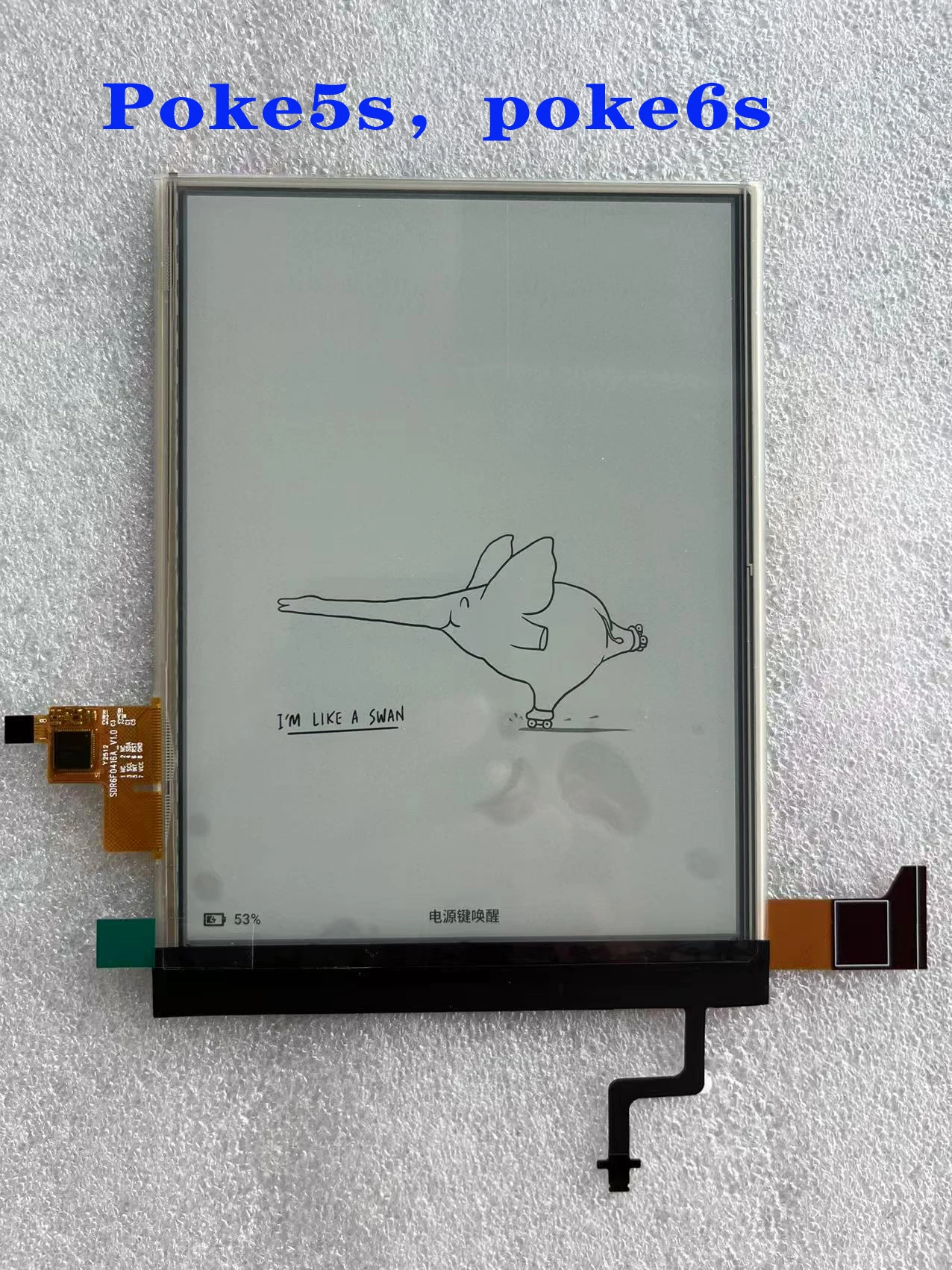 6 Inch Eink Poke5s Poke6s LCD 300ppi SDR6F0416A Display