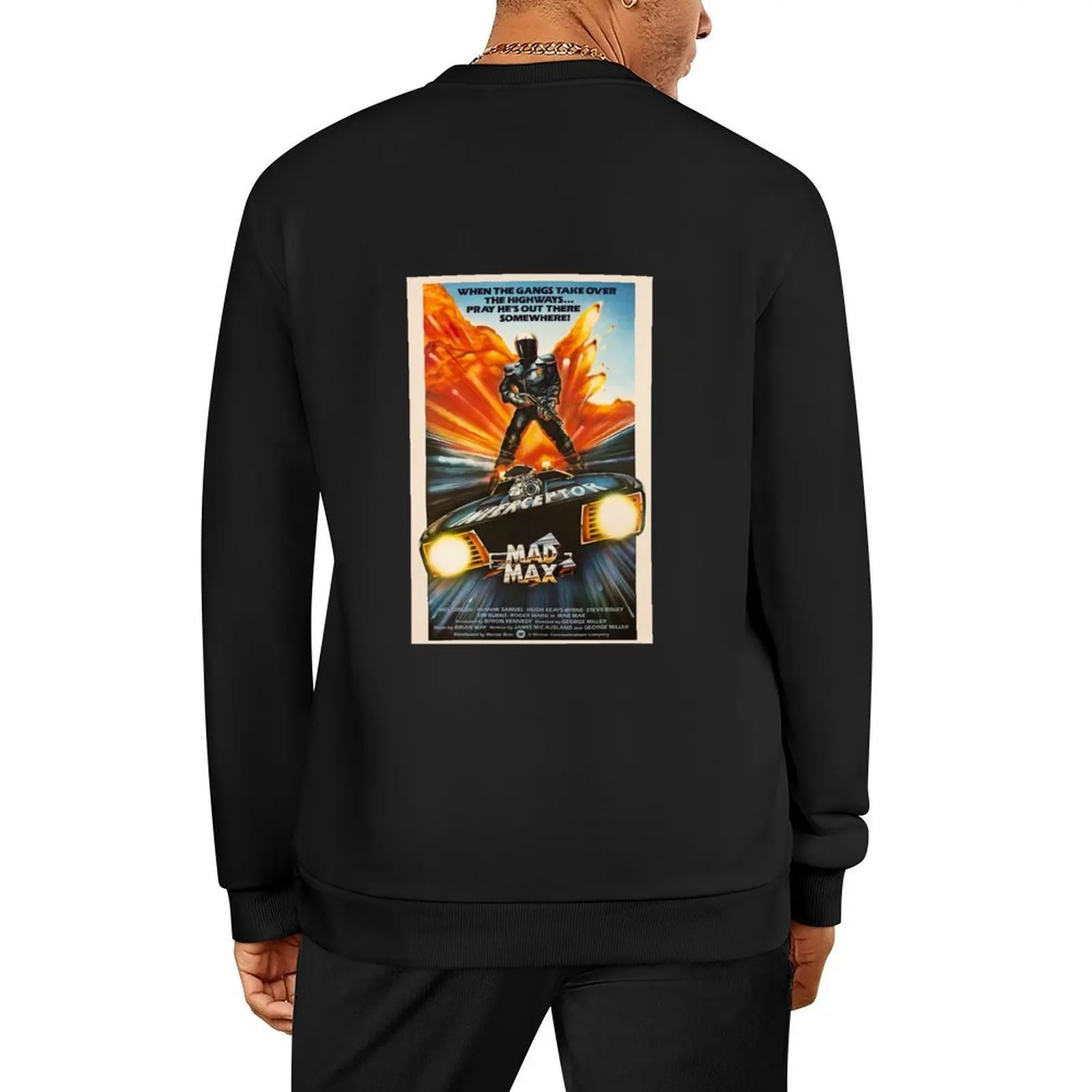 

Mad Max - Vintage Movie Poster Pullover men's sweat-shirt korean clothes autumn autumn new products aesthetic sweatshirts